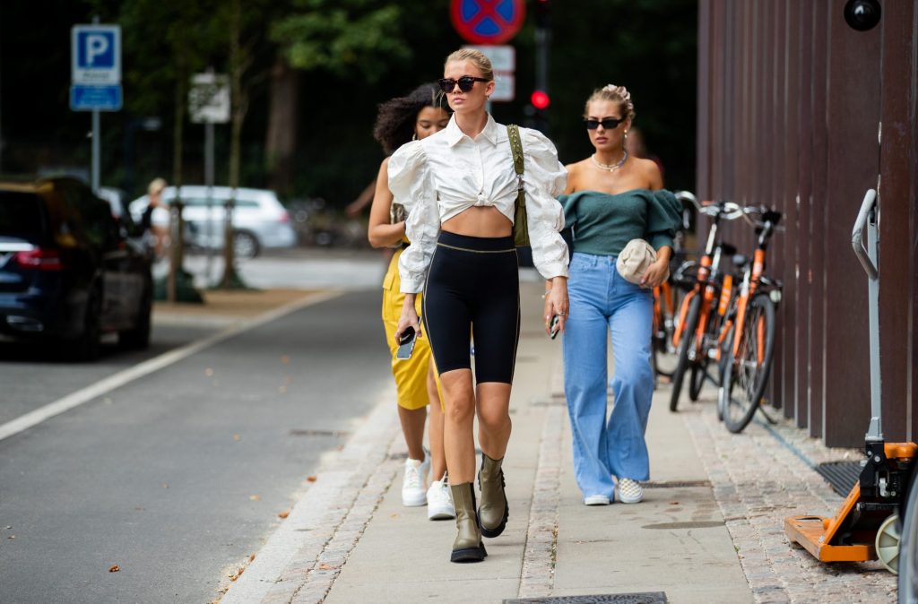 female biker shorts